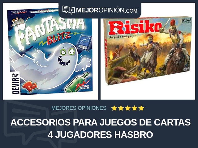 Accesorios para juegos de cartas 4 jugadores Hasbro