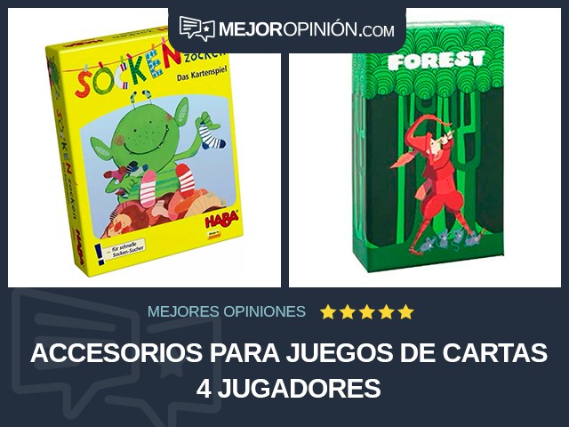 Accesorios para juegos de cartas 4 jugadores