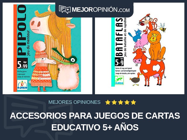 Accesorios para juegos de cartas Educativo 5+ años