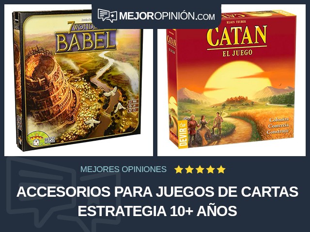 Accesorios para juegos de cartas Estrategia 10+ años