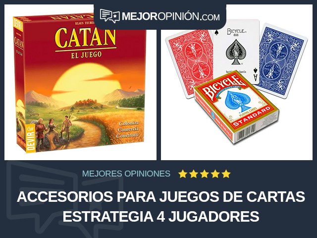 Accesorios para juegos de cartas Estrategia 4 jugadores