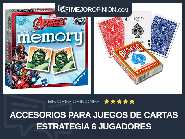 Accesorios para juegos de cartas Estrategia 6 jugadores