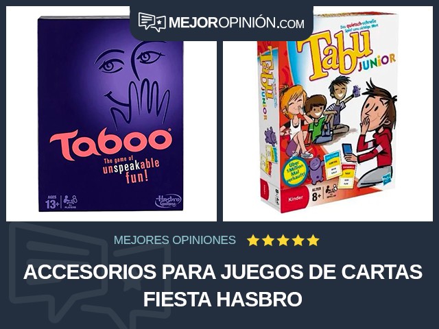 Accesorios para juegos de cartas Fiesta Hasbro