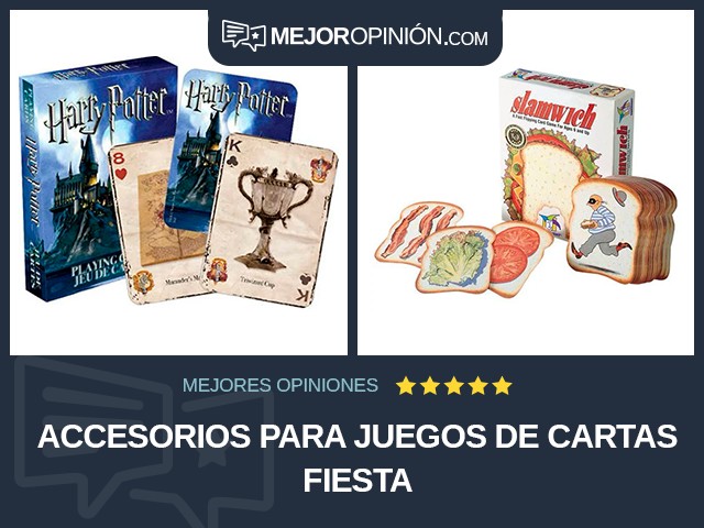 Accesorios para juegos de cartas Fiesta