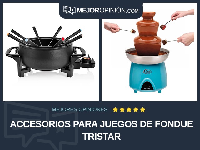 Accesorios para juegos de fondue Tristar