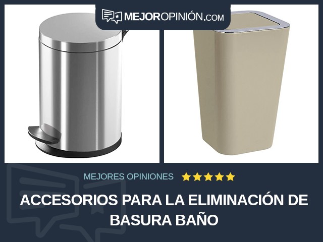 Accesorios para la eliminación de basura Baño