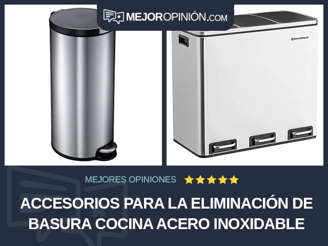 Accesorios para la eliminación de basura Cocina Acero inoxidable