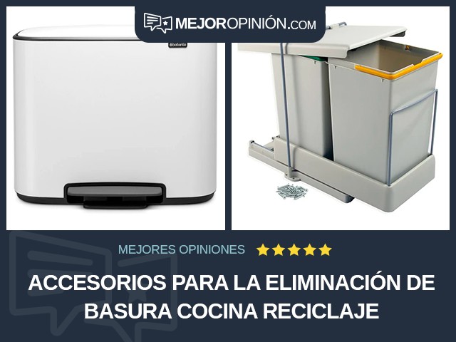 Accesorios para la eliminación de basura Cocina Reciclaje