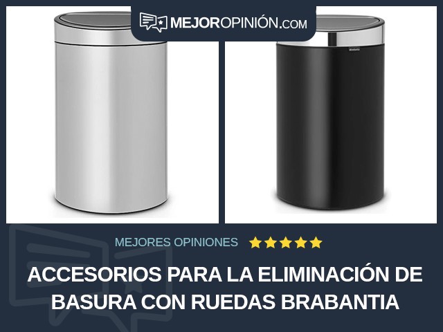 Accesorios para la eliminación de basura Con ruedas Brabantia