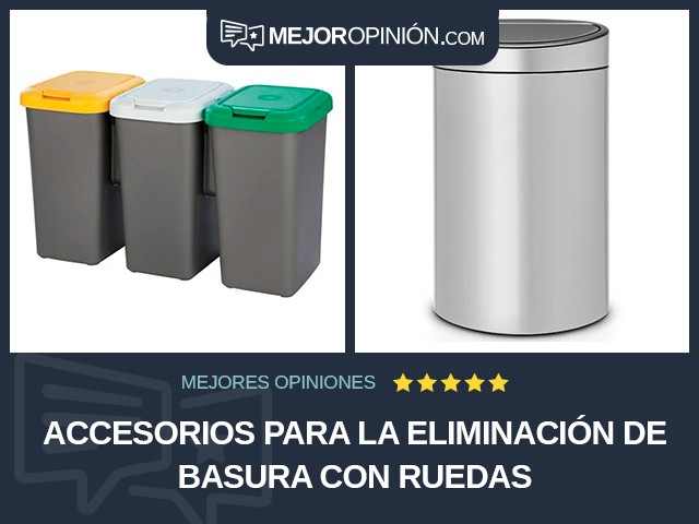 Accesorios para la eliminación de basura Con ruedas