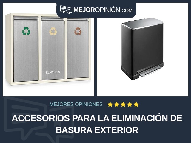 Accesorios para la eliminación de basura Exterior