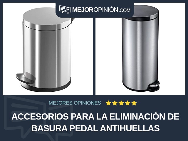 Accesorios para la eliminación de basura Pedal Antihuellas