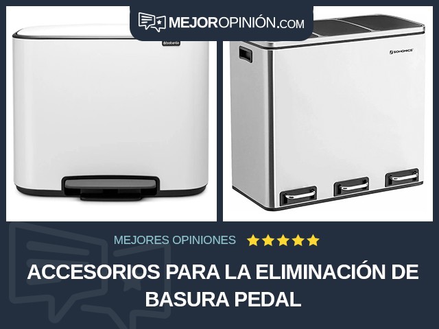 Accesorios para la eliminación de basura Pedal