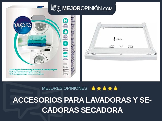 Accesorios para lavadoras y secadoras Secadora