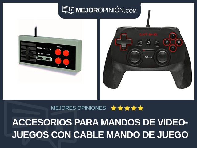 Accesorios para mandos de videojuegos Con cable Mando de juego
