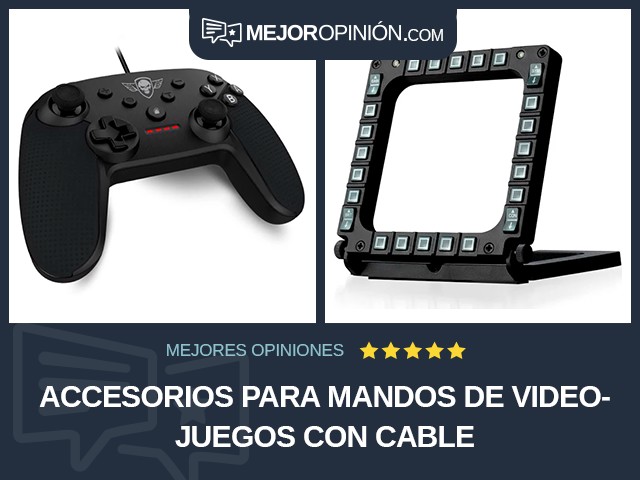 Accesorios para mandos de videojuegos Con cable