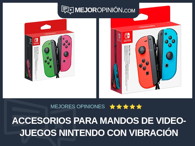 Accesorios para mandos de videojuegos Nintendo Con vibración