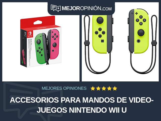 Accesorios para mandos de videojuegos Nintendo Wii U