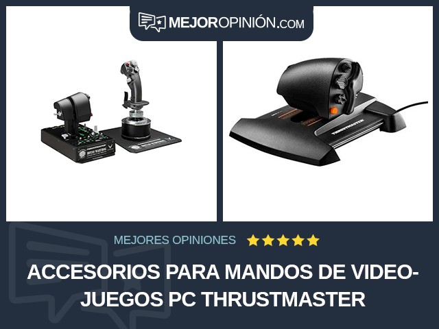 Accesorios para mandos de videojuegos PC Thrustmaster
