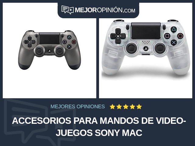 Accesorios para mandos de videojuegos Sony Mac