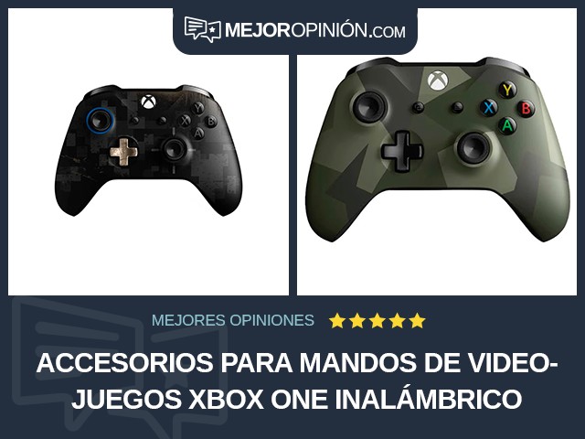Accesorios para mandos de videojuegos Xbox One Inalámbrico