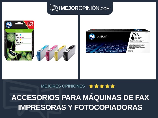 Accesorios para máquinas de fax impresoras y fotocopiadoras