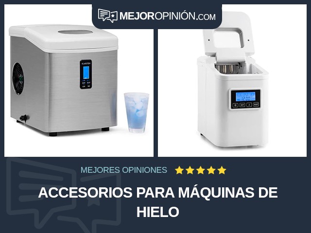 Accesorios para máquinas de hielo