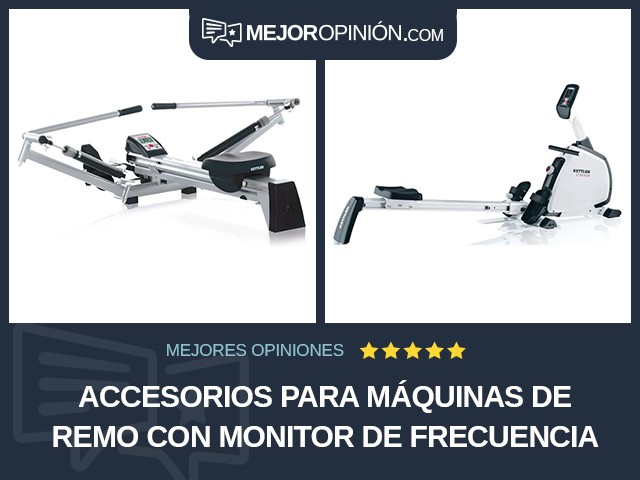 Accesorios para máquinas de remo Con monitor de frecuencia cardiaca