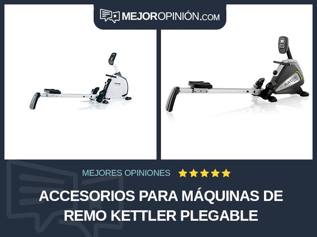 Accesorios para máquinas de remo KETTLER Plegable