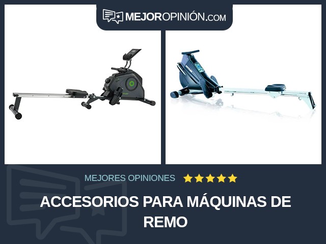 Accesorios para máquinas de remo
