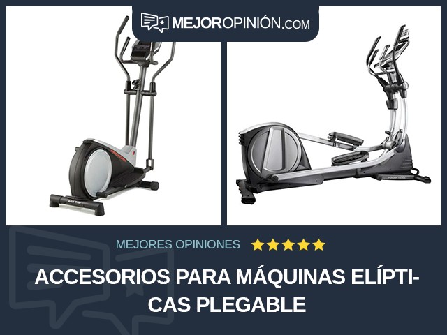 Accesorios para máquinas elípticas Plegable