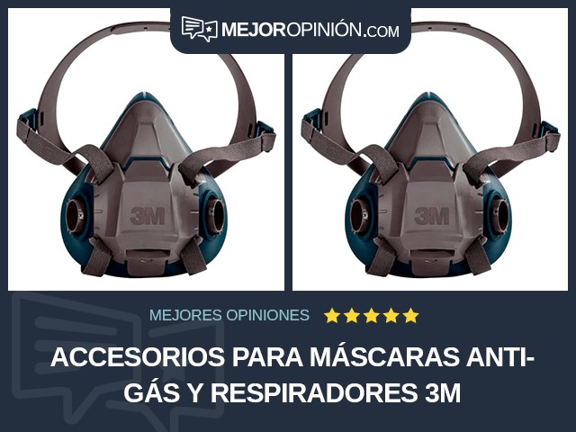 Accesorios para máscaras antigás y respiradores 3M