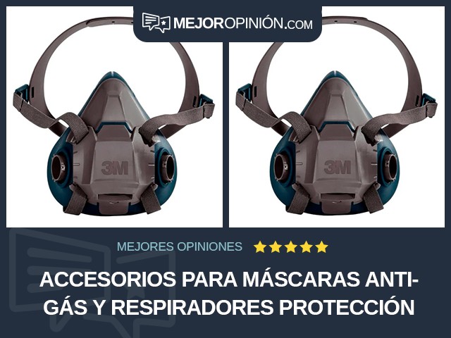 Accesorios para máscaras antigás y respiradores Protección contra vapor 3M