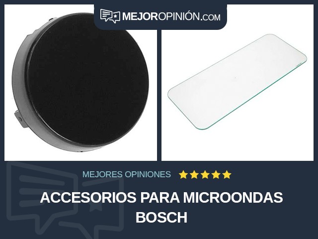 Accesorios para microondas Bosch