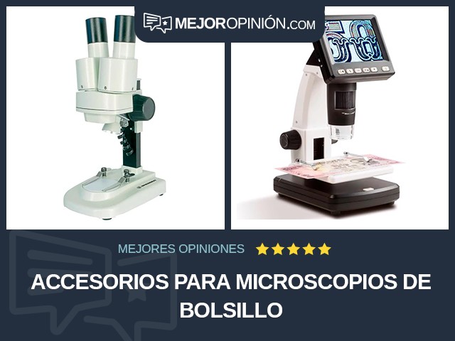 Accesorios para microscopios De bolsillo