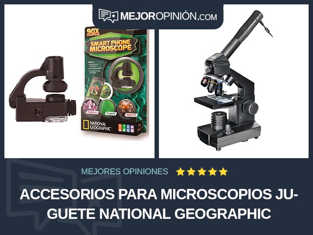 Accesorios para microscopios Juguete National Geographic