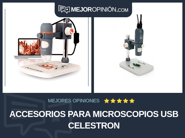 Accesorios para microscopios USB Celestron
