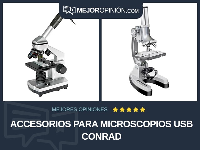 Accesorios para microscopios USB Conrad