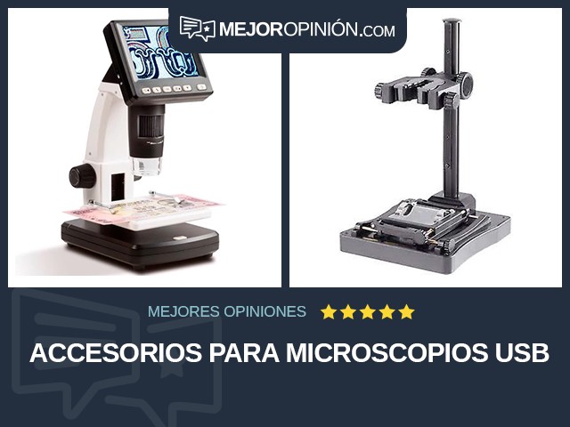 Accesorios para microscopios USB