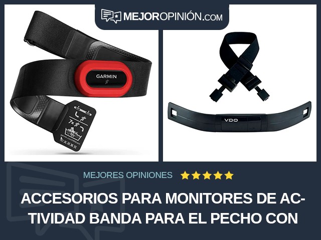 Accesorios para monitores de actividad Banda para el pecho Con GPS