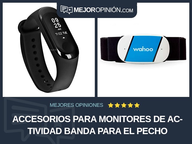 Accesorios para monitores de actividad Banda para el pecho