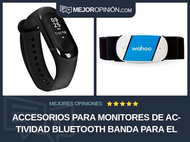 Accesorios para monitores de actividad Bluetooth Banda para el pecho