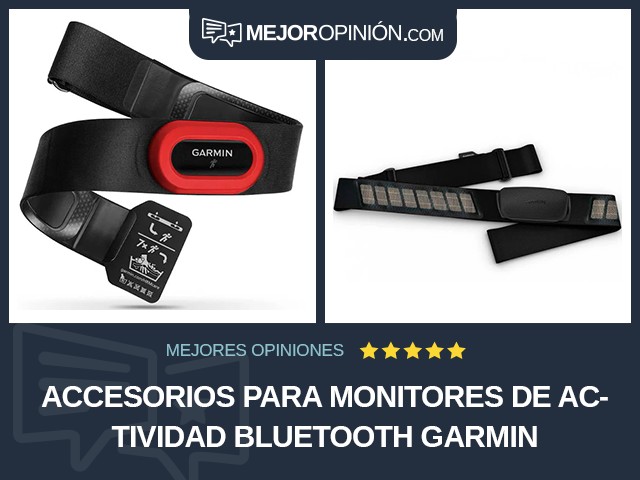 Accesorios para monitores de actividad Bluetooth Garmin