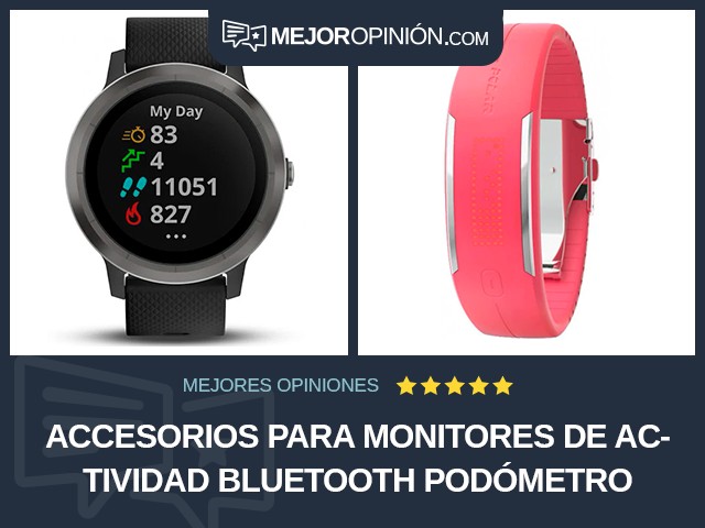 Accesorios para monitores de actividad Bluetooth Podómetro