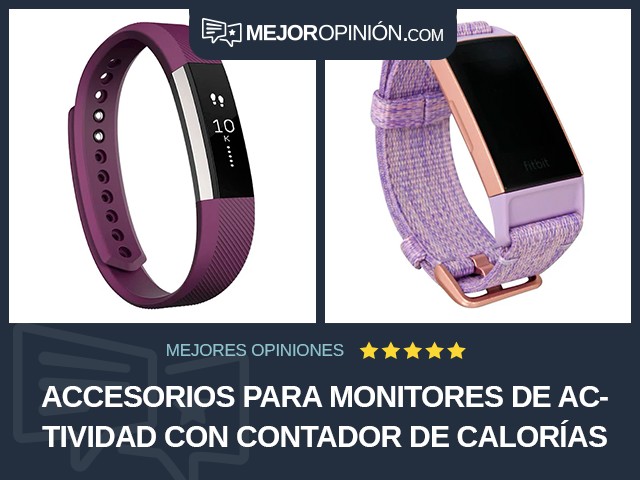 Accesorios para monitores de actividad Con contador de calorías Fitbit