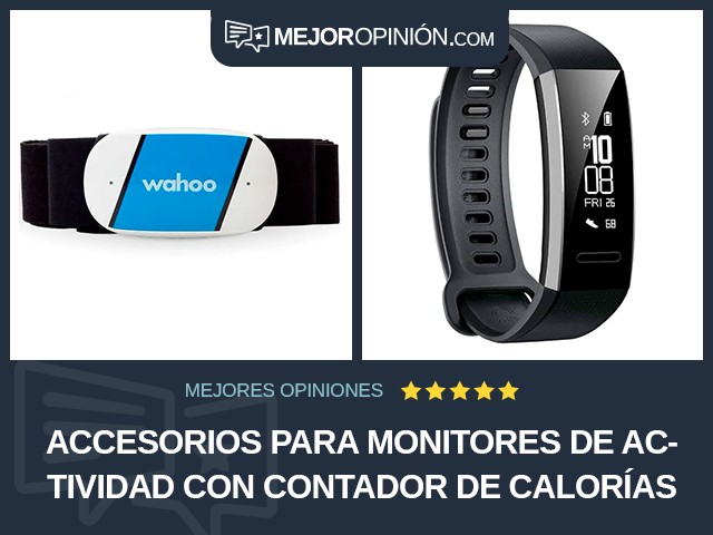 Accesorios para monitores de actividad Con contador de calorías