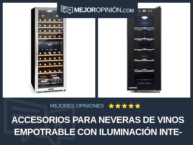 Accesorios para neveras de vinos Empotrable Con iluminación interior