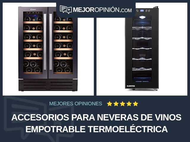 Accesorios para neveras de vinos Empotrable Termoeléctrica