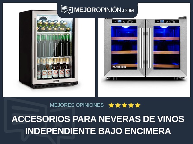 Accesorios para neveras de vinos Independiente Bajo encimera