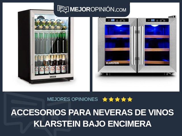 Accesorios para neveras de vinos Klarstein Bajo encimera